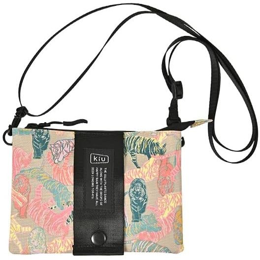 Kiu エチケットポーチ 小物入れ ショルダー 撥水 防水 （ブライトタイガー）のサムネイル