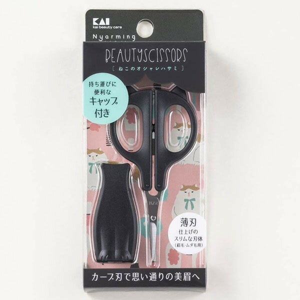 貝印 Nyarming （ニャーミング） ねこのオシャレハサミ HC-2201
