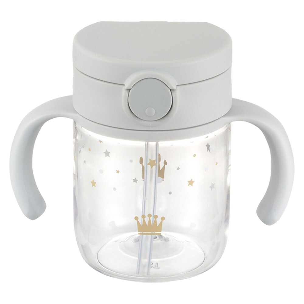 リッチェル アスター おでかけストローマグ 200 （ライトグレー）