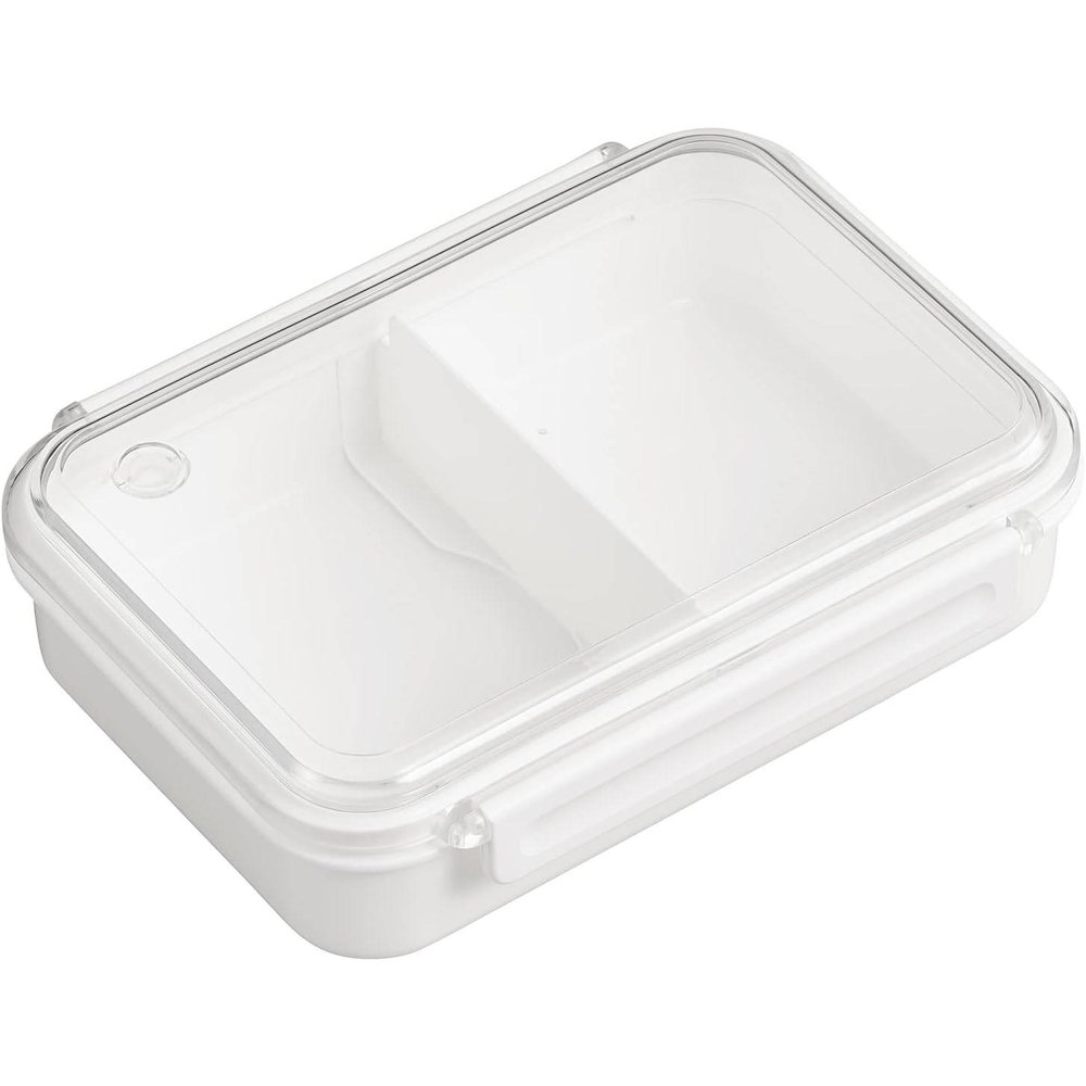 乐天商城 - OSK オーエスケー フィールイージー タイトボックス 仕切付 食洗機 電子レンジ対応 シンプル 抗菌 PCL-55 ホワイト