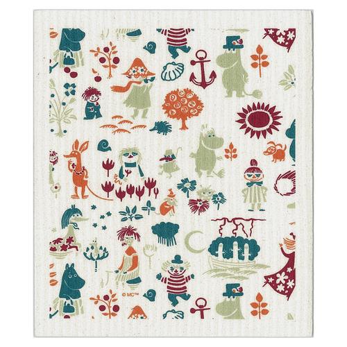 E.スポンジワイプ ムーミン谷の仲間たち