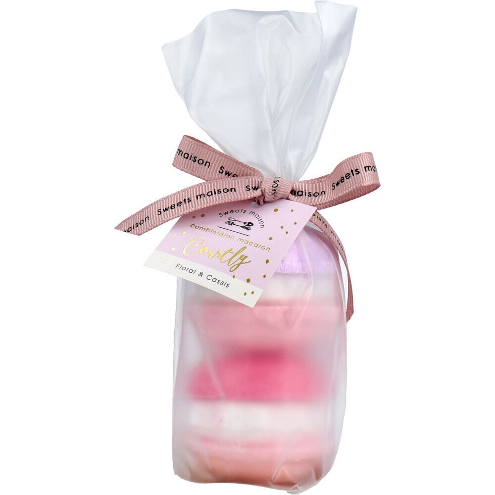 スウィーツメゾン コンビネーションマカロンフィズ 2pcs コートゥリー フローラル&カシスの香り 2回分