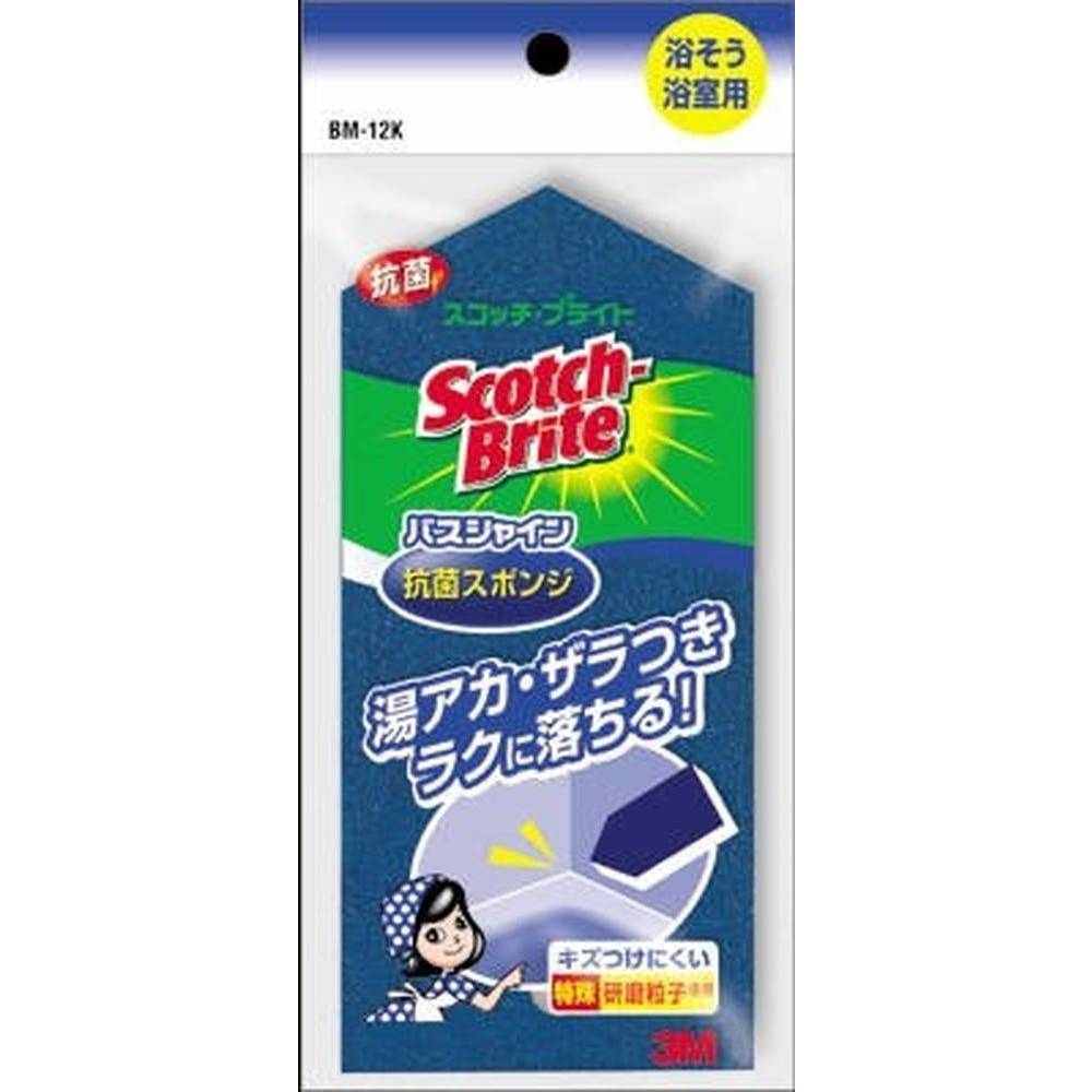 乐天商城 - 住友スリーエム スコッチ・ブライト バスシャイン抗菌スポンジ BM‐12K