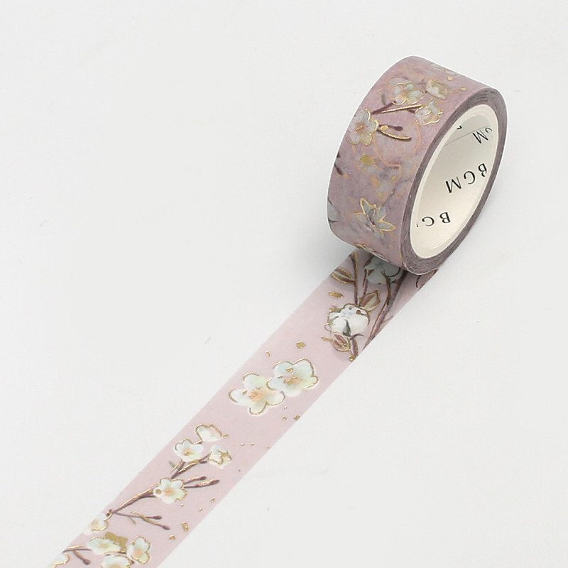 乐天商城 - BGM マスキングテープ 15mm MASKING TAPE （ガーデンブラウン）