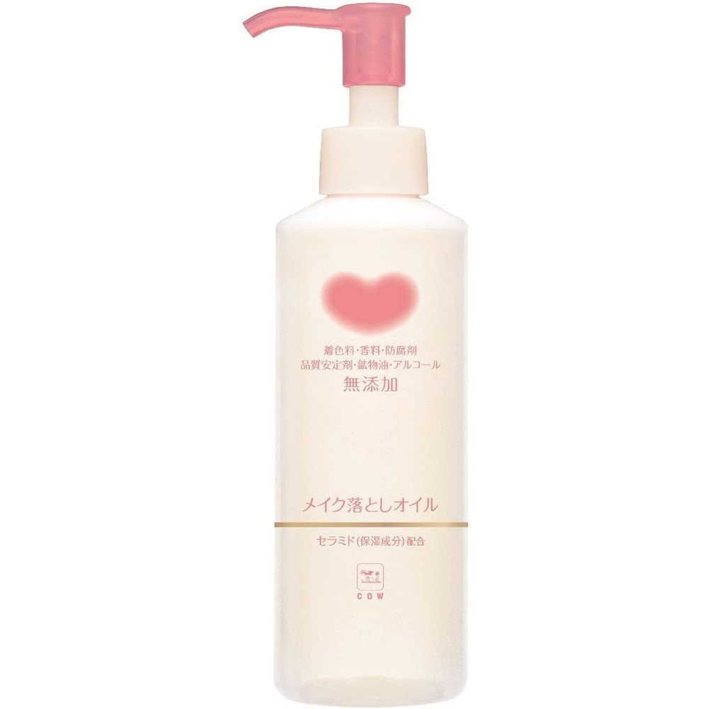 乐天商城 - カウブランド 無添加 低刺激 デリケート肌 メイク落としオイル ポンプ 150mL