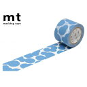 マスキングテープ mt ミナペルホネン soda water・blue 幅35mm×10m MTMINA30