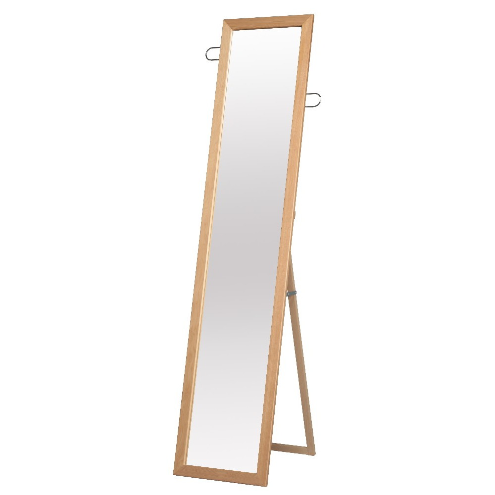 フック付スタンドミラー NA