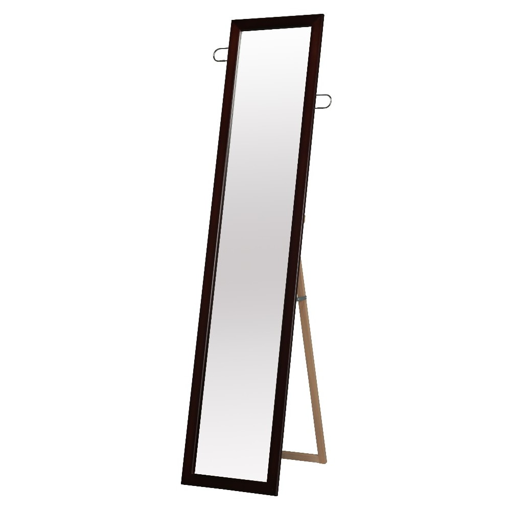 フック付スタンドミラー BR