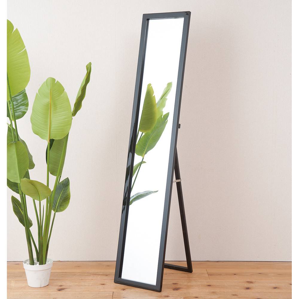 ルックスタンドミラー BK(ブラック)