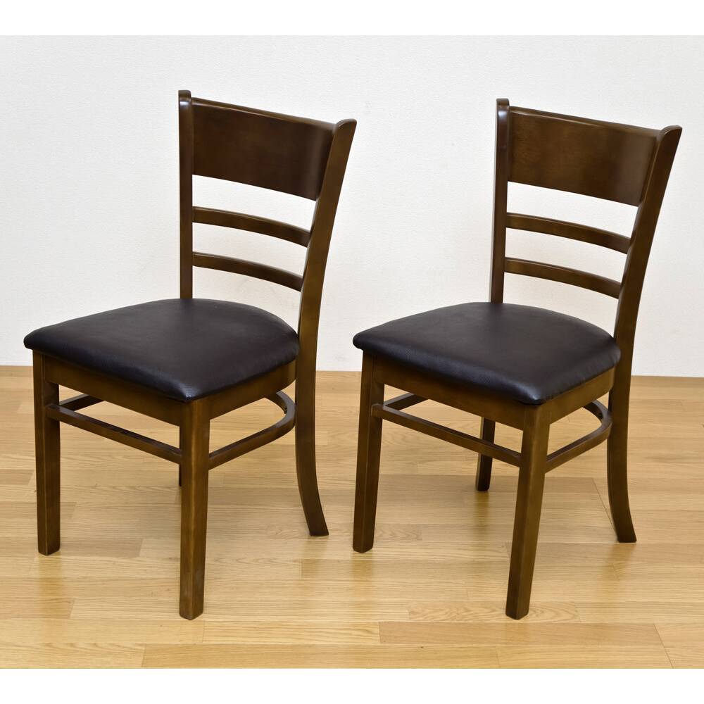 NEWダイニングチェア ブラウン [3]