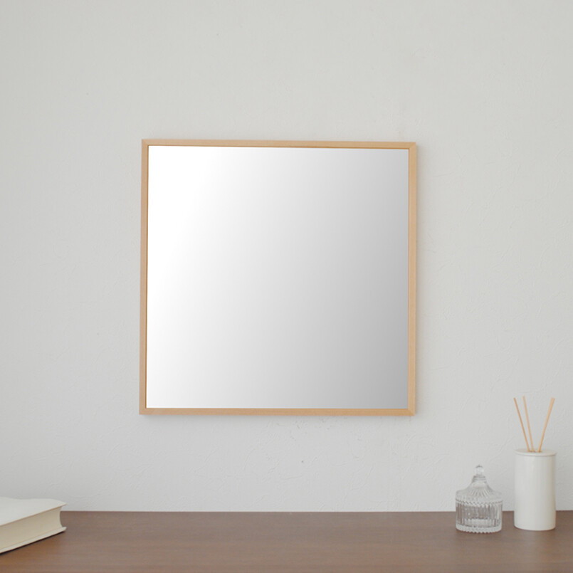 細枠正方形ウォールミラー(42) NA [3]