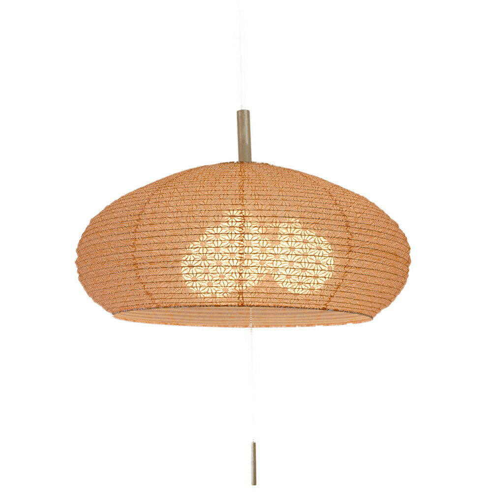 和風照明 3灯 ペンダントライト SPN3-1019 麻葉煉瓦 電球別売