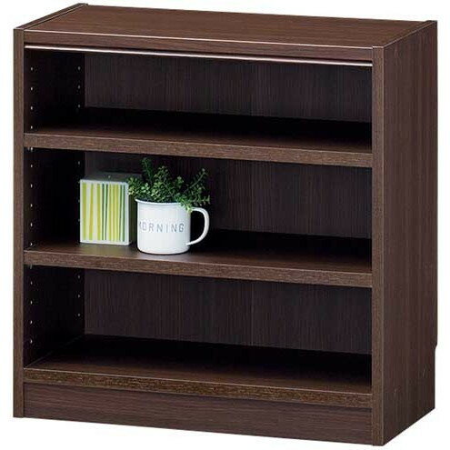 乐天商城 - タナリオ 本棚 木製ラック シェルフ ダークブラウン