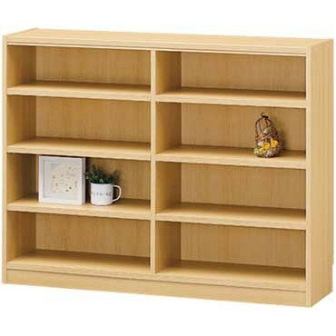 Rakuten - 木製 マルチ オープンラック タナリオ 可動棚 幅117cm×奥行き29cm×高さ90cm ナチュラル