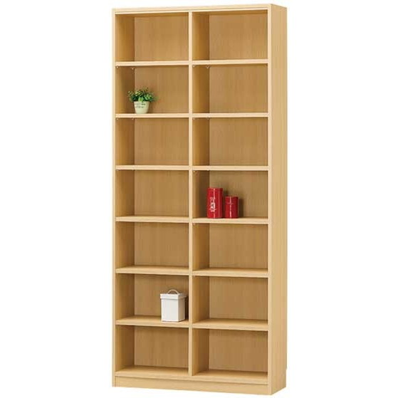 乐天商城 - 大容量 木製 マルチ オープンラック タナリオ 可動棚 幅87cm×奥行き29cm×高さ198cm ナチュラル