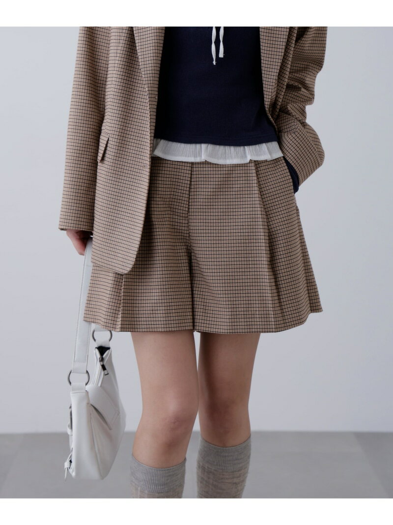 【SALE／40%OFF】＜セットアップ対応＞ツータックキュロットパンツ FREE'S MART フリーズ マート パンツ その他のパンツ ベージュ ブラウン【RBA_E】【送料無料】[Rakuten Fashion]