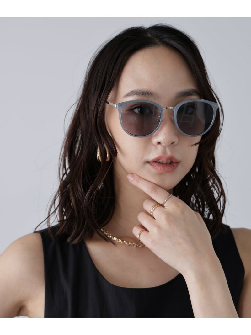 【SALE／50%OFF】カラーフレームサングラス FREE'S MART フリーズ マート ファッション雑貨 その他のファッション雑貨 ブラック ブルー【RBA_E】[Rakuten Fashion]