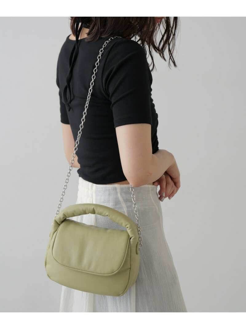 【SALE／50%OFF】パフバッグ FREE'S MART フリーズ マート バッグ その他のバッグ グリーン ブラック【RBA_E】[Rakuten Fashion]