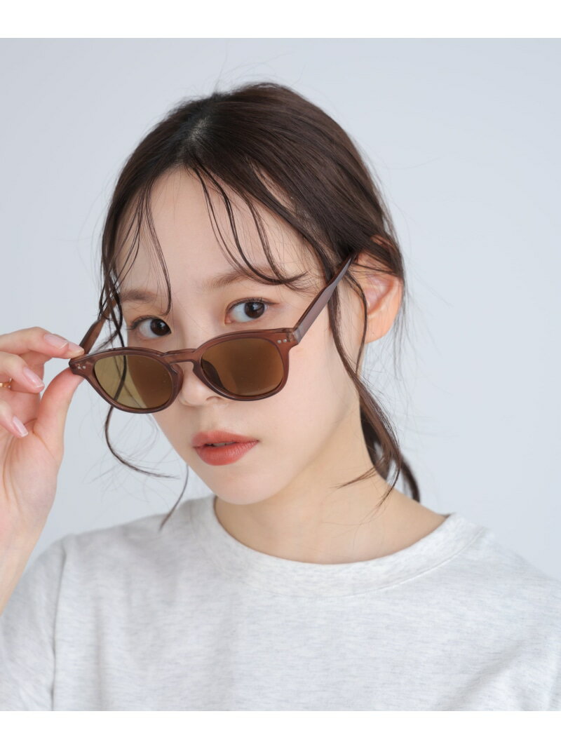 ボストンサングラス FREE'S MART フリーズ マート ファッション雑貨 その他のファッション雑貨 ブラック ベージュ ブラウン[Rakuten Fashion]