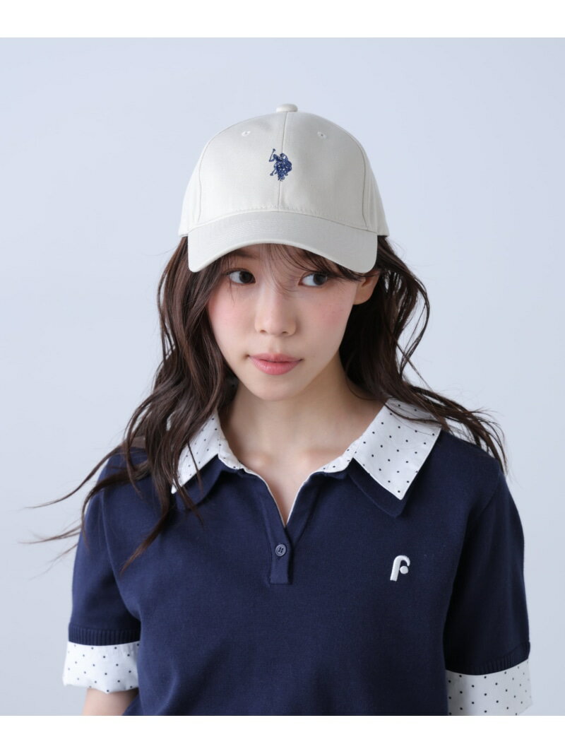 ＜U.S. POLO ASSN.＞ツイルキャップ FREE'S MART フリーズ マート ファッション雑貨 その他のファッション雑貨 ネイビー ホワイト【先行予約】*[Rakuten Fashion]