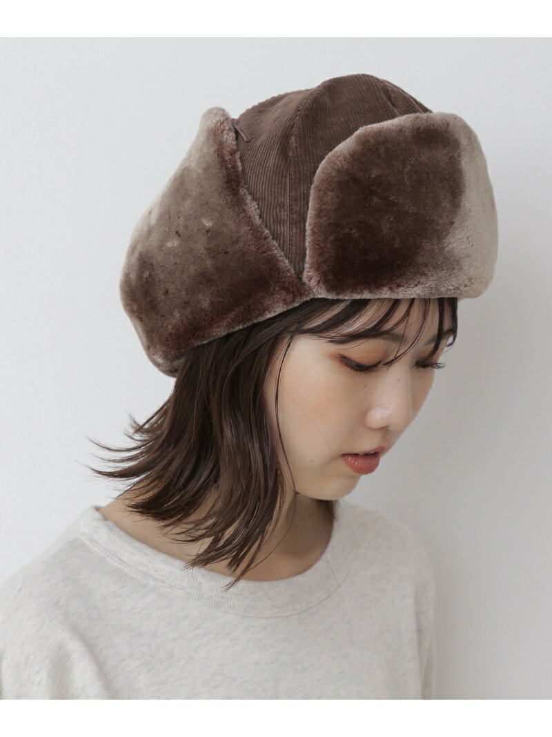 【SALE／30%OFF】コーデュロイフライト帽 FREE'S MART フリーズ マート ファッション雑貨 マフラー・ストール・ネックウォーマー ブラウン【RBA_E】[Rakuten Fashion]