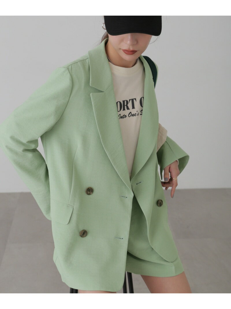 【SALE／60%OFF】[低身長サイズ/Sシリーズ]気流染めダブルジャケット FREE'S MART フリーズ マート ジ..