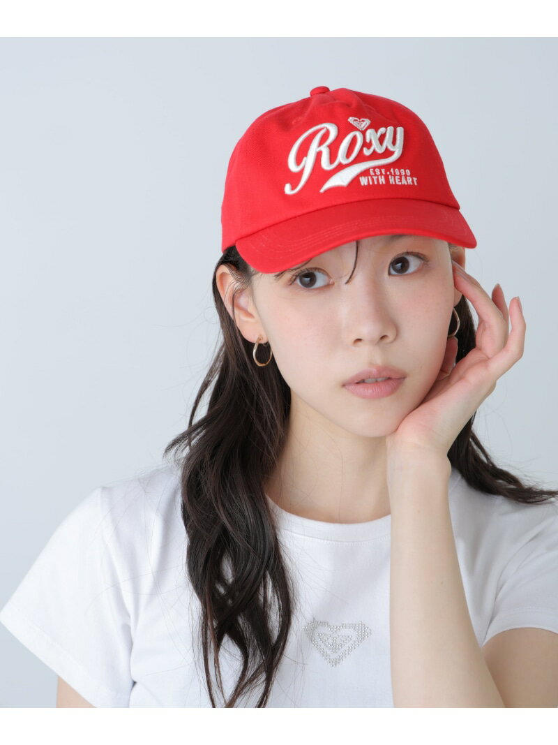 (ROXY)ROXY WITH HEART CAP FREE'S MART フリーズ マート ファッション雑貨 その他のファッション雑貨 ネイビー レッド【先行予約】*【送料無料】[Rakuten Fashion]