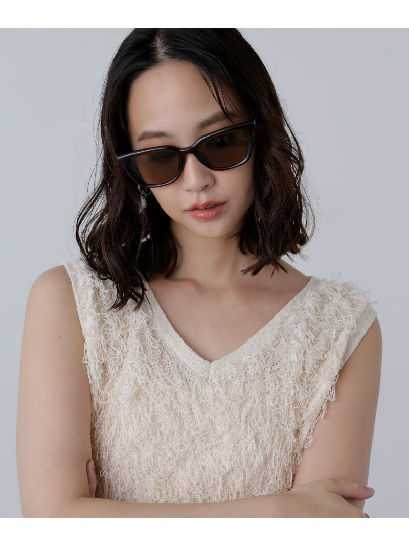 【SALE／50%OFF】スクエアサングラス FREE'S MART フリーズ マート ファッション雑貨 その他のファッション雑貨 ブラック グレー ブラウン【RBA_E】[Rakuten Fashion]