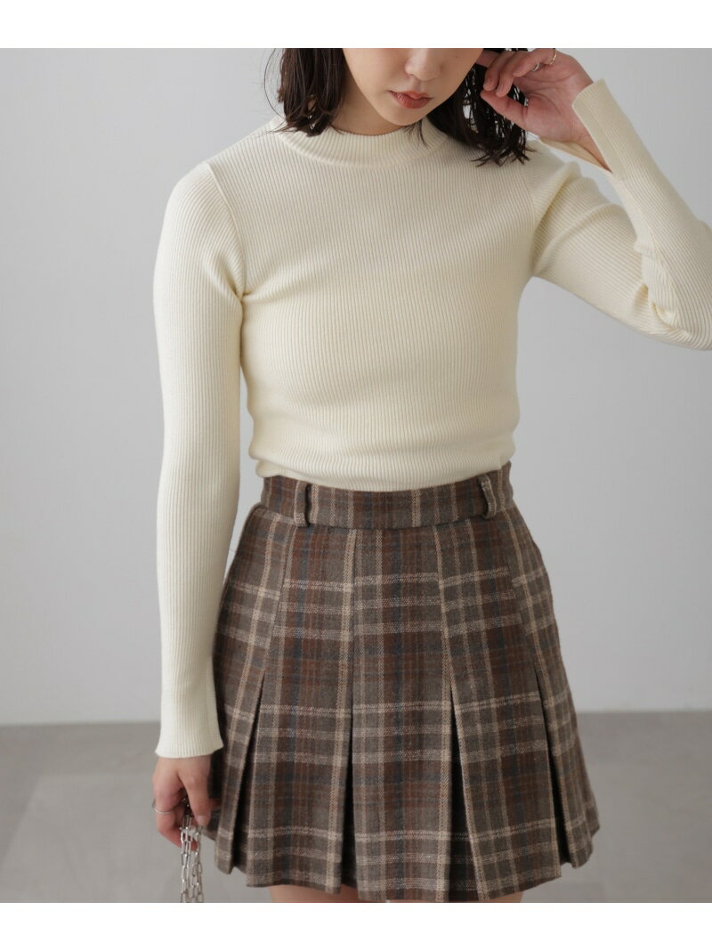 【SALE／50%OFF】＜洗える＞マシンウォッシャブルボトルネックニット FREE'S MART フリーズ マート ト..