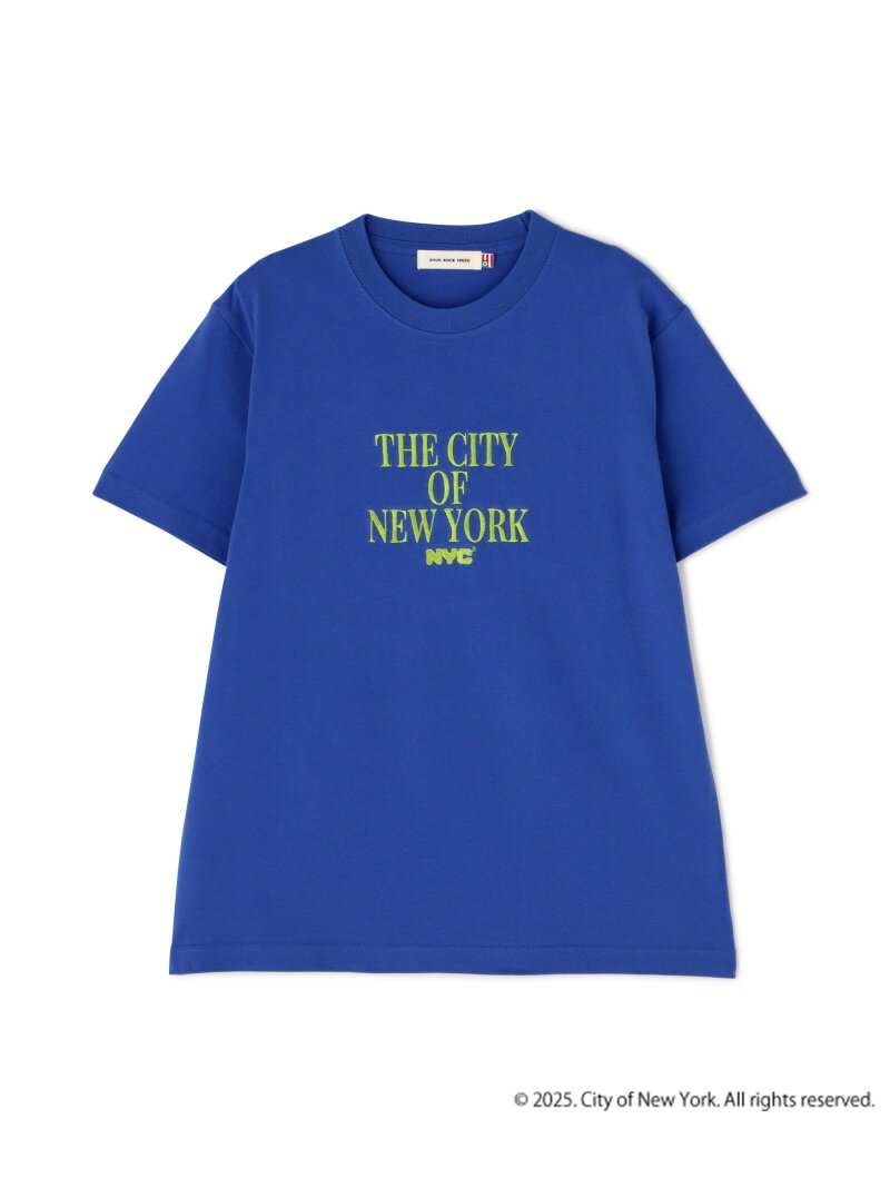 【SALE／20%OFF】＜GOOD ROCK SPEED＞NYC Tシャツ FREE'S MART フリーズ マート トップス カットソー・Tシャツ ホワイト ブルー【RBA_E】【送料無料】[Rakuten Fashion]