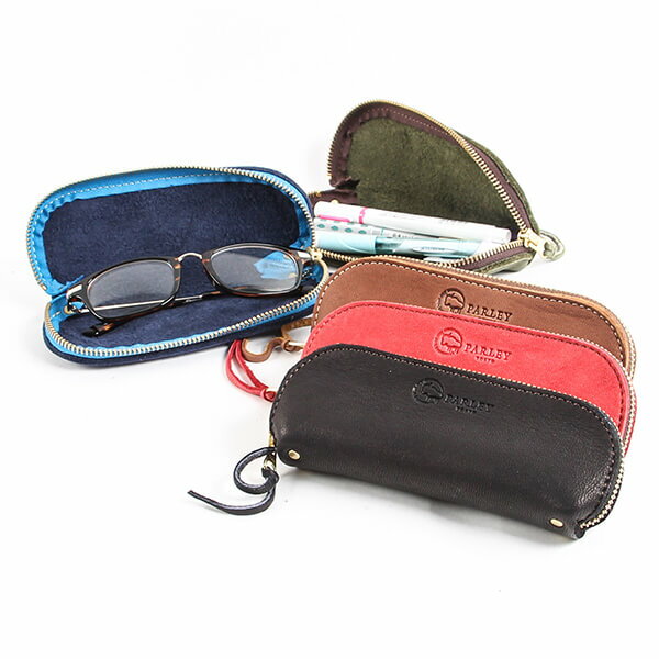 【2/5限定 Rカードで+5倍】 ペンケース ペン＆メガネケース プレゼント バレンタイン おしゃれ 革 レザー 人気 おしゃれ 男性 ブランド パーリィー あす楽 ギフト格安通販　バレンタイン　人気　ランキング