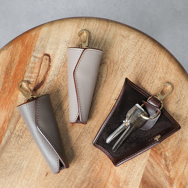 イレブンドロップス 【ダービー】 円錐型キーケース Wedgs ウェッジ キーケース 11DROPS スリム 本革 日本製 上品 ブランド おしゃれ メンズ レディース 小さい コンパクト スマート キーカバー ミニ 人気 誕生日 ギフト プレゼント