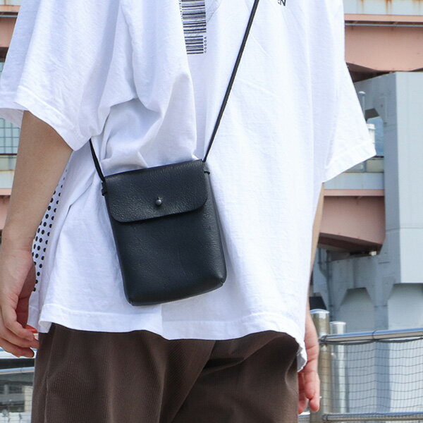 Rakuten - アンカーブリッジ Shoulder Pouch 03 ショルダーバッグ ANCHOR BRIDGE メンズ 男性 レディース 女性 軽量 大容量 ミニバッグ ミニショルダーバッグ レザー 革 本革 おしゃれ 誕生日 プレゼント 通学 旅行 シンプル