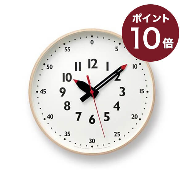 壁掛け時計 レムノス fun pun clock...の商品画像