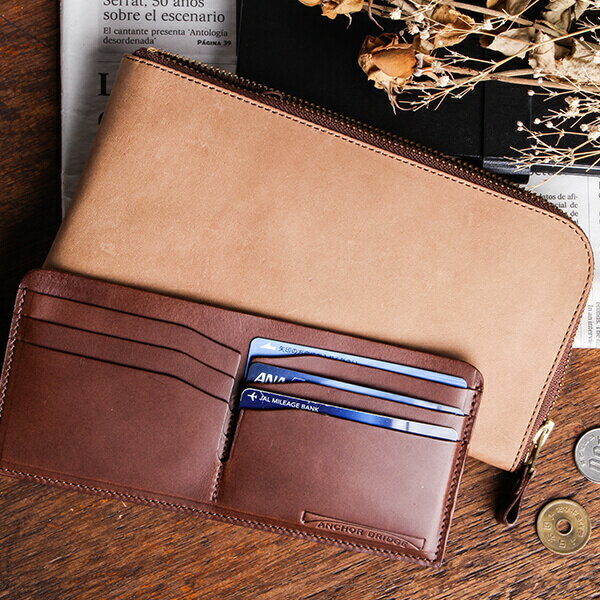 【マラソン期間中 エントリーで+10倍】アンカーブリッジ Long Zip Wallet 長財布 春財布 ANCHOR BRIDGE 人気 メンズ おしゃれ 男性 退職祝い 記念品 プレゼント 送別会 プチギフト 女性 ギフト 退職祝い 転職祝い 誕生日 あす楽 ギフト