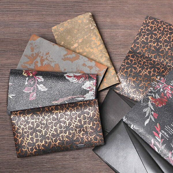 財布 所作 ペイント刺繍 ロングウォレット 長財布 メンズ財布 レディース財布 お洒落な財布 袱紗 