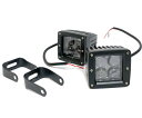 LEDワークランプ/12‐24v兼用12w フォグランプ プロジェクター 2個セット FJクルーザー ハマーラングラーJEEPジムニートラック ランクル