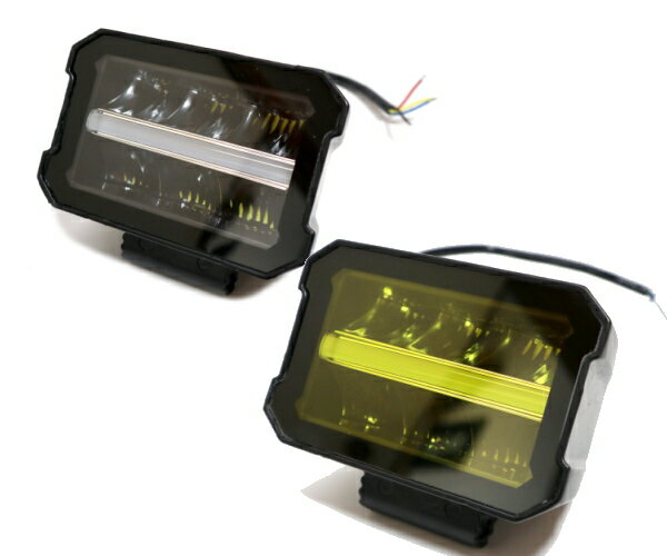 汎用 LED フォグランプ12v-24v用 30w DRL サーチライト ウィンカー FJ ハマーラングラー ジムニー ランクル