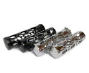 ハーレー1インチアルミグリップ/ビレットグリップ/チーズホール ソフテイル ダイナFXST FLST ダイナFXDB FXLDスポーツスター メッキ ブラック