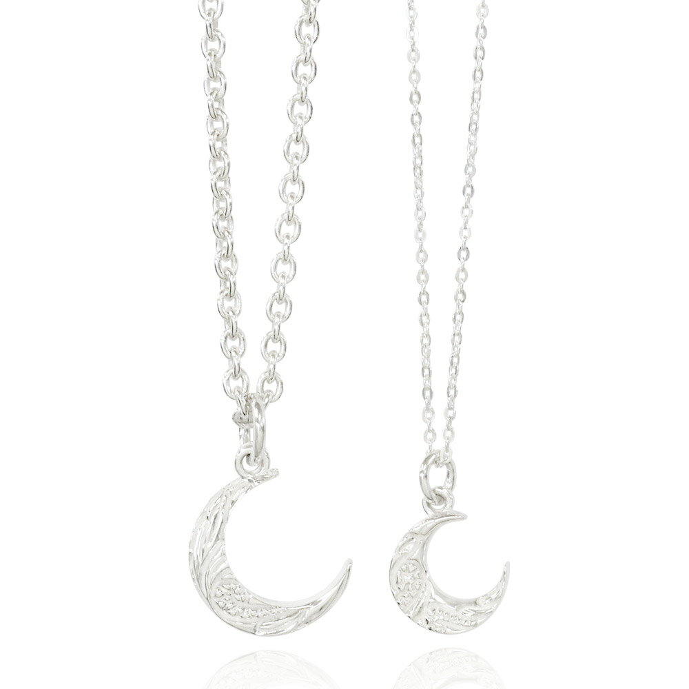 FREE STYLE 公式サイト 月・ムーンモチーフ シルバー ペアネックレス ペアアクセサリー ペア ネックレス・ペンダント ダイヤモンド 記念日 プレゼント...