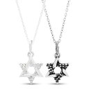 FREE STYLE 公式サイト ダビデスター 六芒星 星・スターモチーフ シルバー ペアネックレス ペアアクセサリー ペア ネックレス・ペンダント 記念日 プレゼント ギフト FSP918B-918W セット シンプル フリースタイル 【送料無料】(4)
