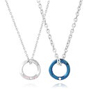 FREE STYLE 公式サイト ペアネックレス リングトップ シルバー ペアアクセサリー ペア ネックレス・ペンダント ダイヤモンド キュービックジルコニア ...