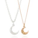FREE STYLE 公式サイト 月・ムーンモチーフ シルバー ペアネックレス ペアアクセサリー ペア ネックレス・ペンダント ダイヤモンド 記念日 プレゼント...
