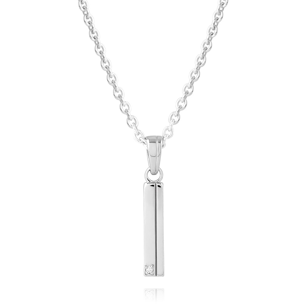 FREE STYLE 公式サイト メンズネックレス スティック シルバー メンズアクセサリー メンズ ネックレス・ペンダント ダイヤモンド 記念日 プレゼント ...