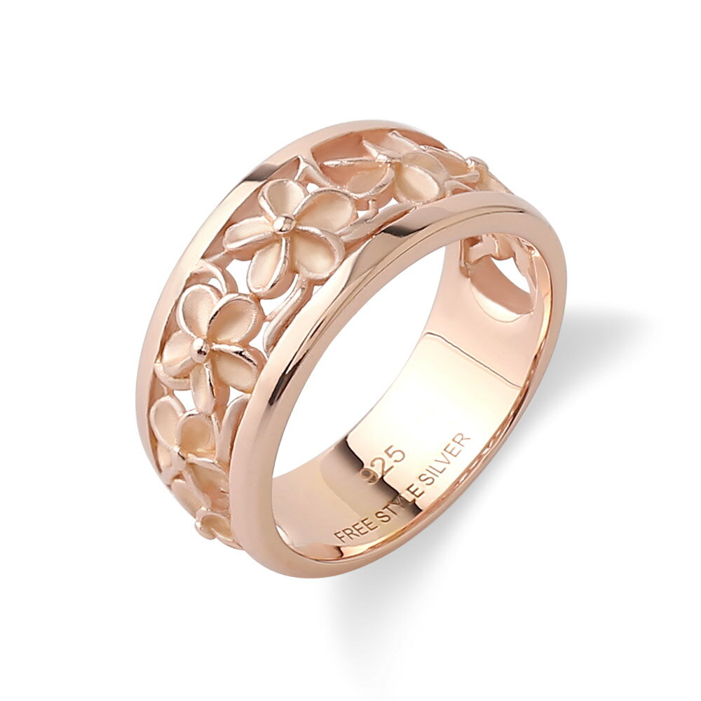 FREE STYLE 公式サイト レディースリング プルメリア ハワイアンジュエリー リング シルバー レディースアクセサリー 女性 リング・指輪 記念日 プレ...