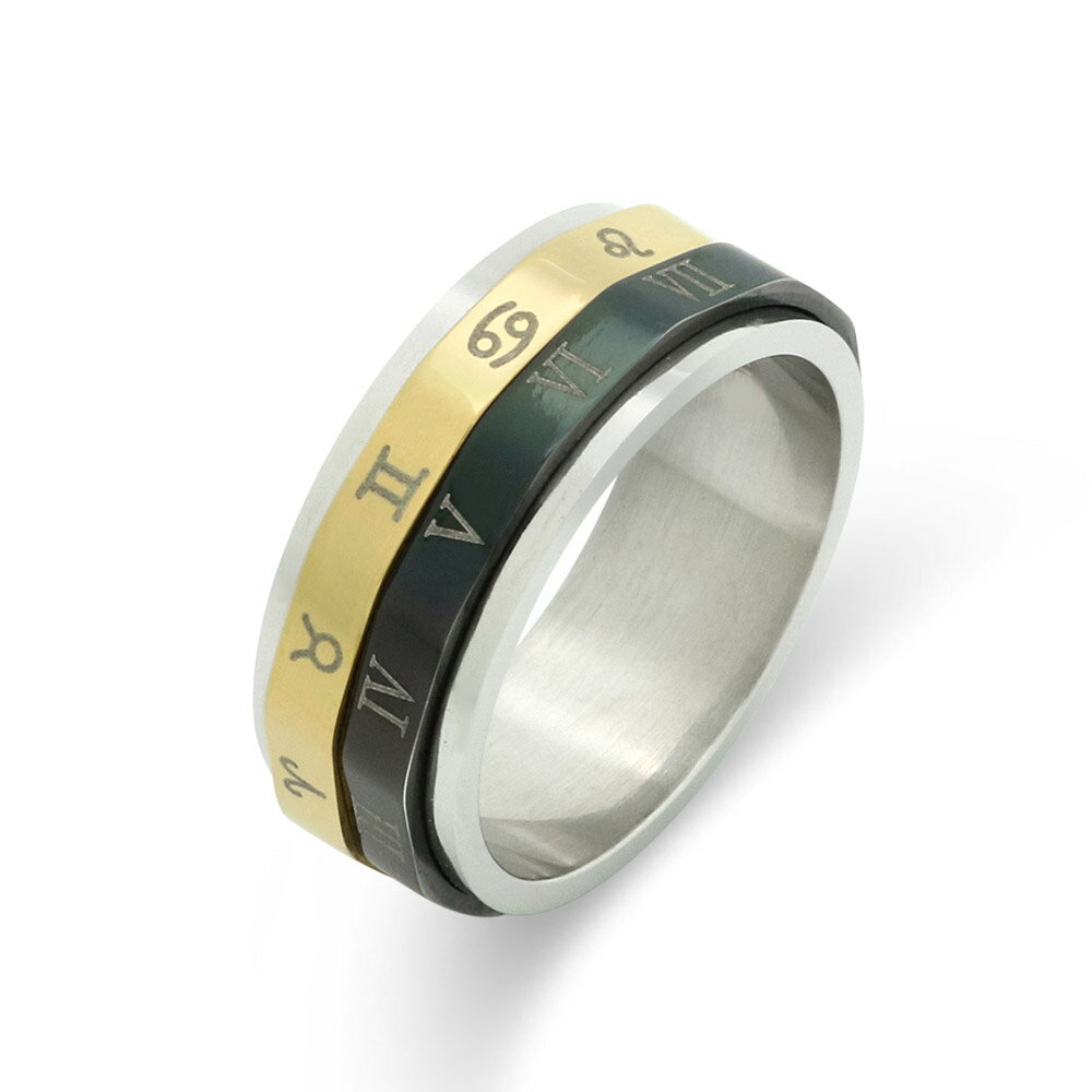 FREE STYLE 公式サイト タングステンリング 12星座 ローマ数字 金属アレルギー対応 アレルギーフリー メンズリング メンズアクセサリー メンズ 指輪・リング 記念日 プレゼント ギフト シンプル フリースタイル FSSTR004M【送料無料】