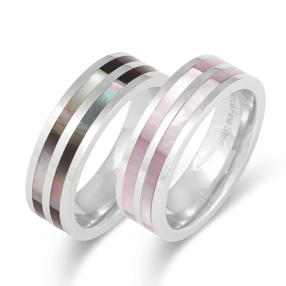 FREE STYLE 公式サイト 貝・シェル ステンレス 金属アレルギー対応 アレルギーフリー ペアリング ペアアクセサリー ペア 指輪・リング 記念日 プレゼ...