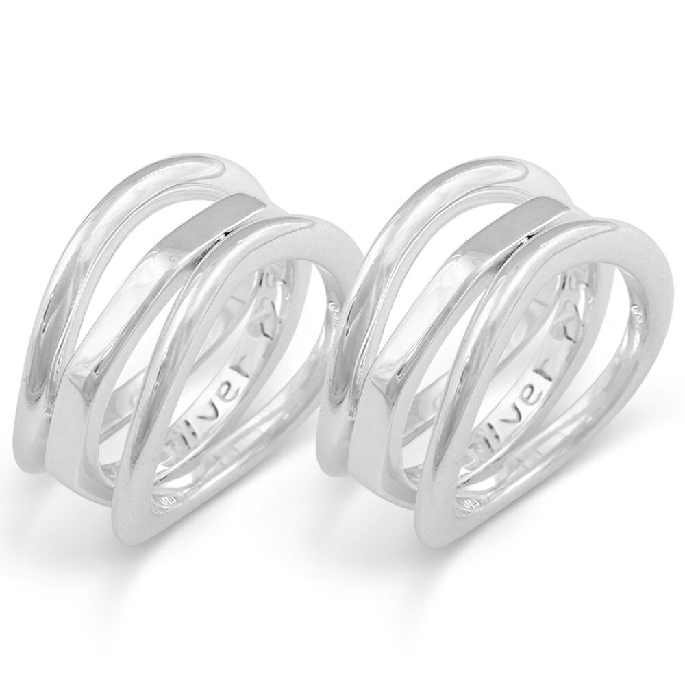 FREE STYLE 公式サイト シルバー ペアリング ペアアクセサリー ペア 指輪・リング 記念日 プレゼント ギフト FSR025-025 セット シンプル...