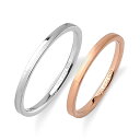 FREE STYLE 公式サイト ペアリング シンプル 金属アレルギー対応 ステンレス ペアアクセサリー ペア リング・指輪 記念日 プレゼント ギフト シンプ...