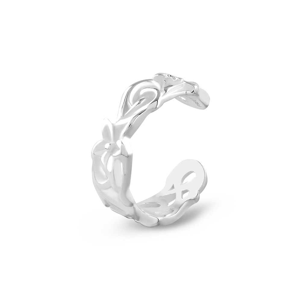 FREE STYLE 公式サイト イヤーカフ ハワイアン プルメリア マイレ シルバー アクセサリー ユニセックス カフ 耳飾 記念日 プレゼント ギフト セッ...